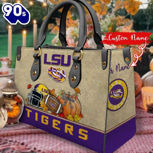 NCAA LSU Tigers Autumn Women Leather Hand Bag 2208DS005