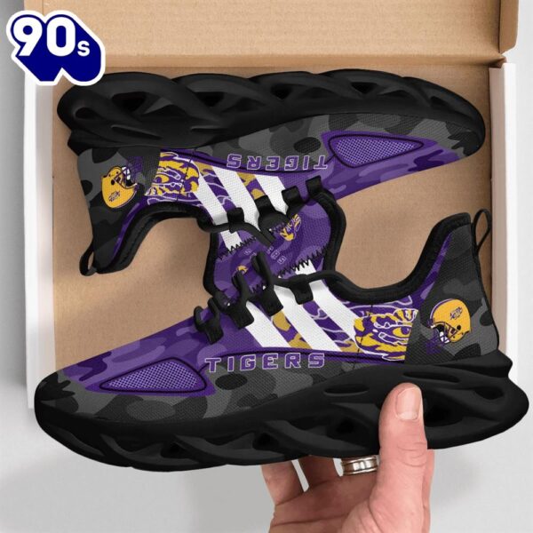 NCAA LSU Tigers Military Camouflage M Soul Shoes