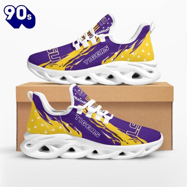 NCAA LSU Tigers Stars and Stripes M Soul Shoes