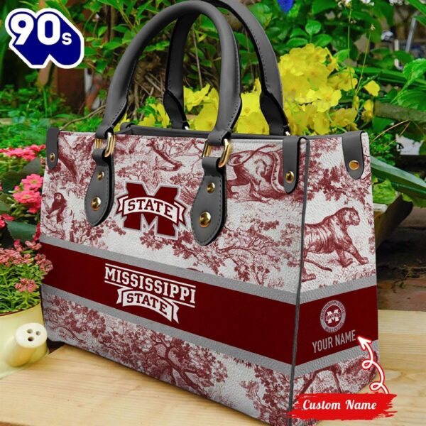 NCAA Mississippi State Bulldogs Women Leather Bag