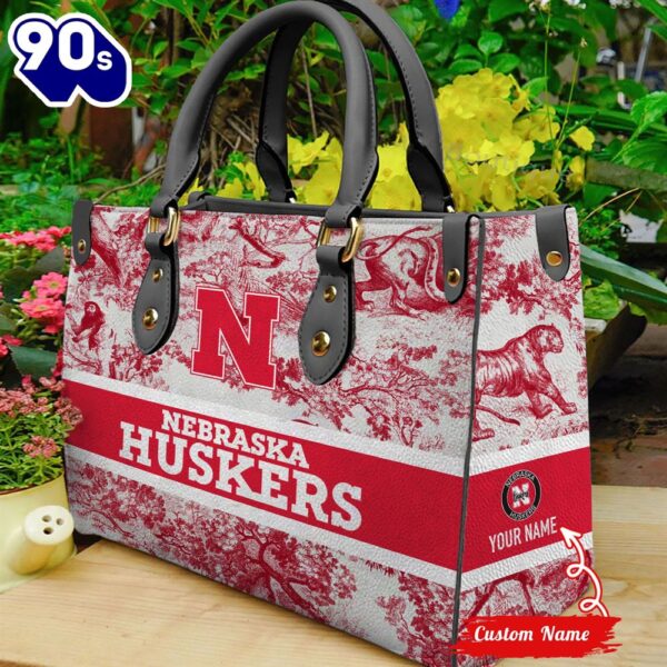 NCAA Nebraska Cornhuskers Women Leather Bag