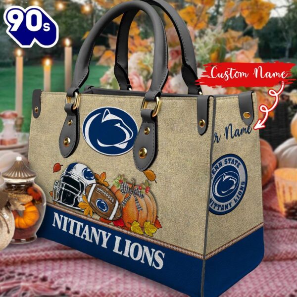 NCAA Penn State Nittany Lions Autumn Women Leather Hand Bag 2208DS005