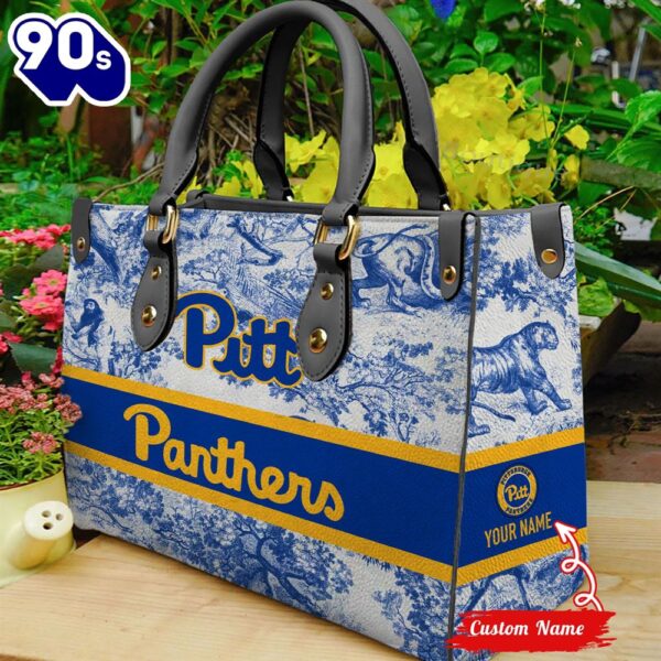 NCAA Pittsburgh Panthers Women Leather Bag