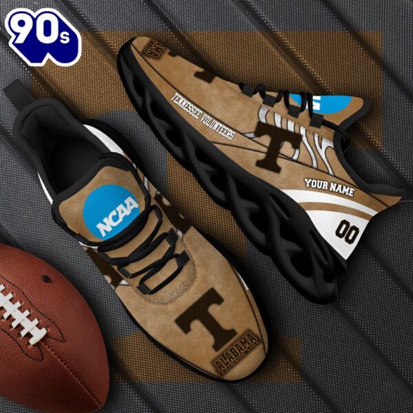 NCAA Tennessee Volunteers Black Max Soul Shoes