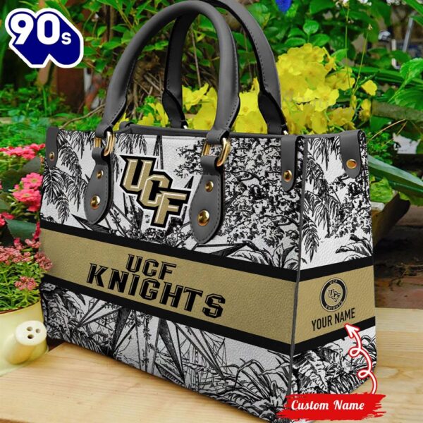 NCAA UCF Knights Women Leather HandBag