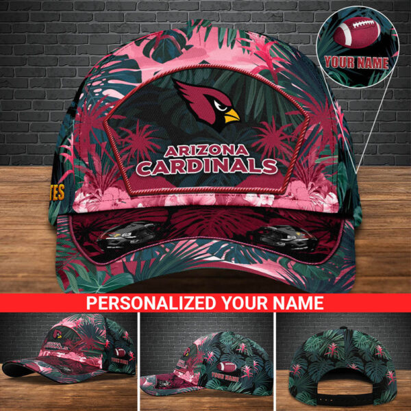 NFL Arizona Cardinals Football Team Cap Personalized Your Name