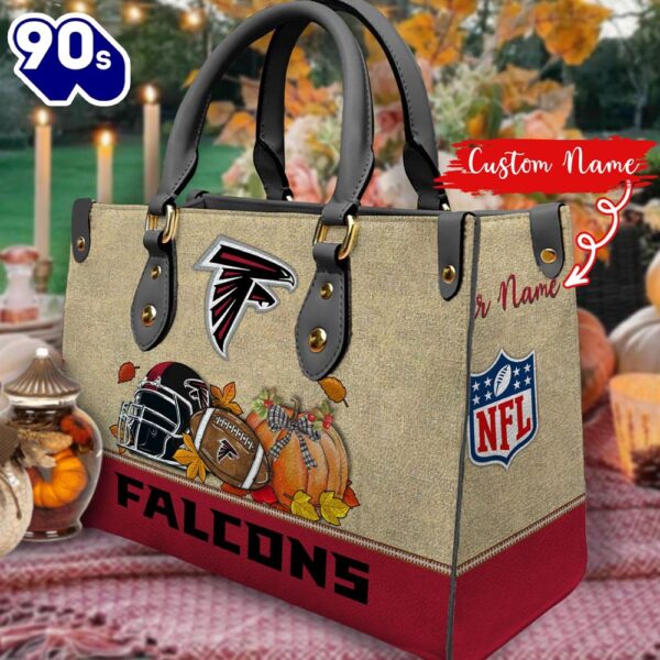 NFL Atlanta Falcons Autumn Women Leather Hand Bag 2208DS005