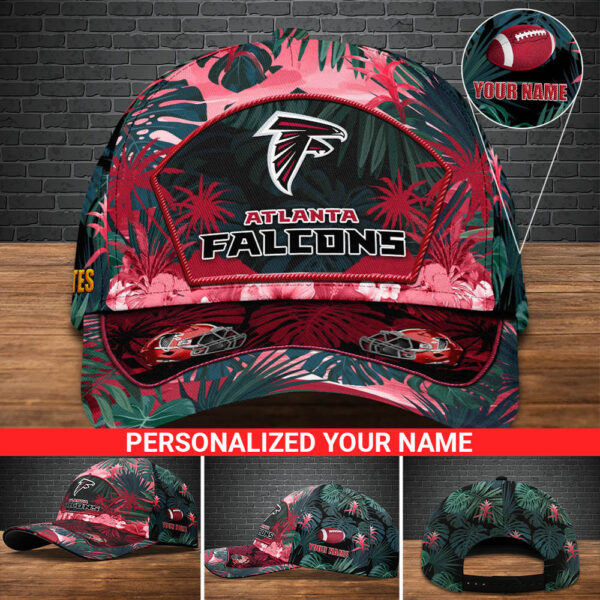 NFL Atlanta Falcons Football Team Cap Personalized Your Name