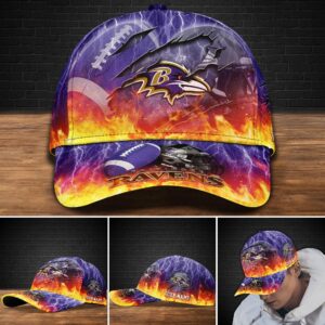 NFL Baltimore Ravens Cap Custom…