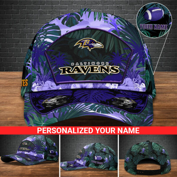NFL Baltimore Ravens Football Team Cap Personalized Your Name
