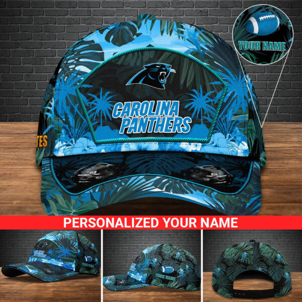 NFL Carolina Panthers Football Team Cap Personalized Your Name
