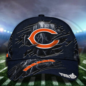 NFL Chicago Bears Cap Custom Your Name 1