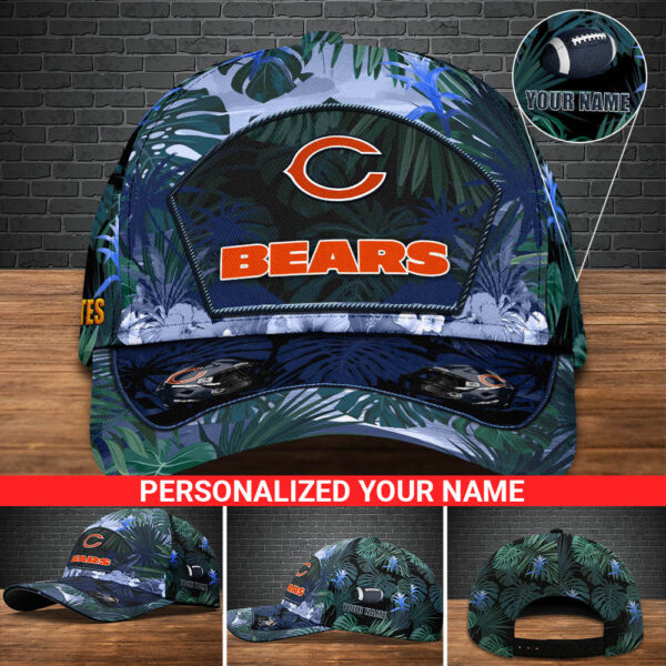 NFL Chicago Bears Football Team Cap Personalized Your Name