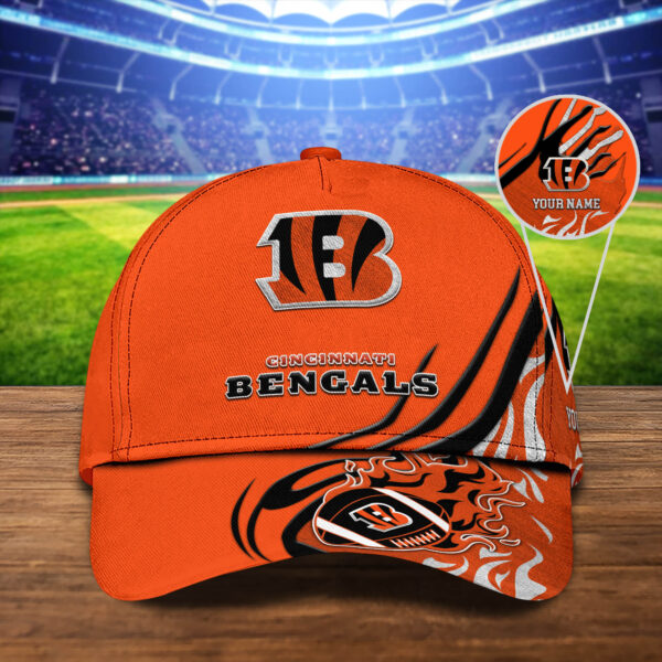 NFL Cincinnati Bengals Sport Cap Personalized Your Name