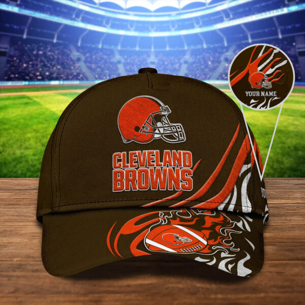 NFL Cleveland Browns Sport Cap Personalized Your Name