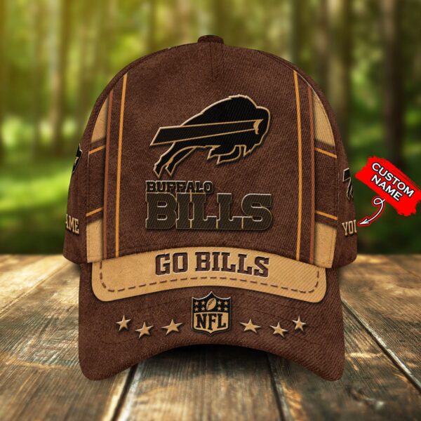 NFL Custom Buffalo Bills Unisex Adults Adjustable Snapback Sportswear
