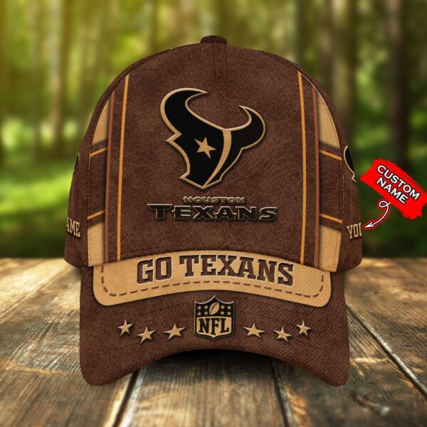 NFL Custom Houston Texans Unisex Adults Adjustable Snapback Sportswear
