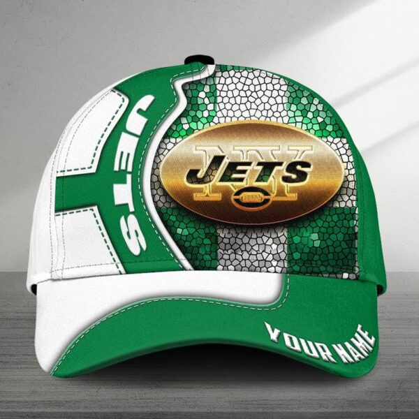 NFL Custom New York Jets Unisex Adults Adjustable Snapback Sportswear Cap