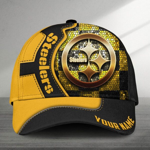 NFL Custom Pittsburgh Steelers Unisex Adults Adjustable Snapback Sportswear Cap