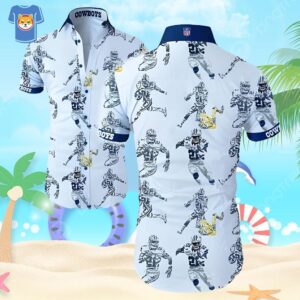 NFL Dallas Cowboys Hawaiian Shirt…