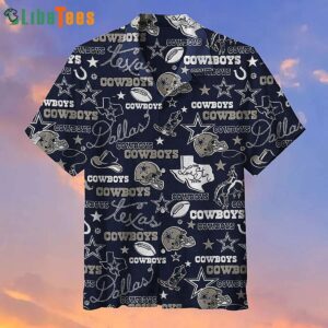 NFL Dallas Cowboys Logo Hawaiian Shirt Perfect Gifts For Your Loved Ones