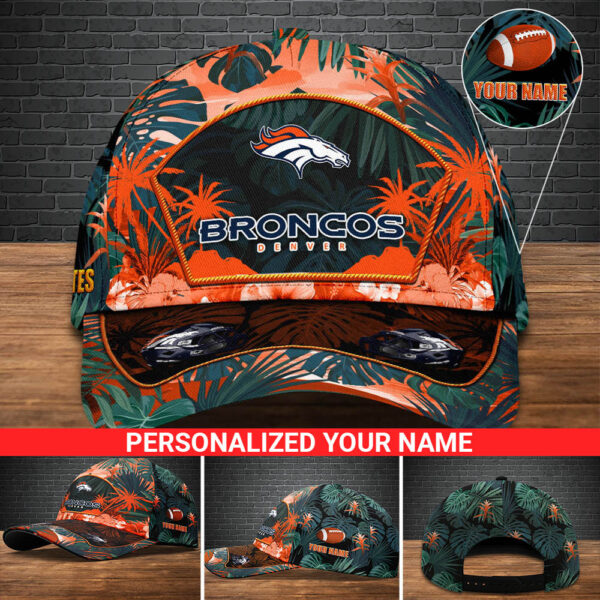 NFL Denver Broncos Football Team Cap Personalized Your Name