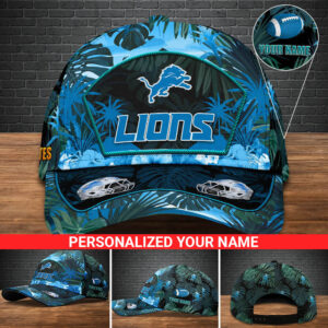 NFL Detroit Lions Football Team Cap Personalized Your Name