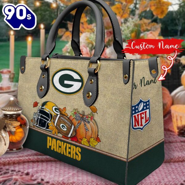 NFL Green Bay Packers Autumn Women Leather Hand Bag 2208DS005