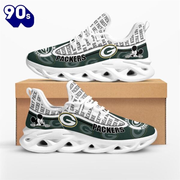 NFL Green Bay Packers Mickey Mouse Max Soul Shoes