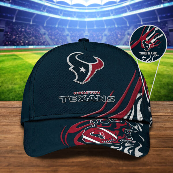 NFL Houston Texans Sport Cap Personalized Your Name
