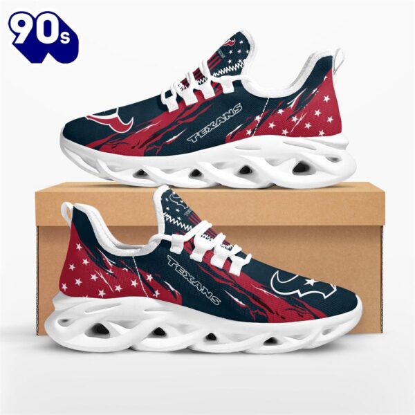 NFL Houston Texans Stars and Stripes M Soul Shoes