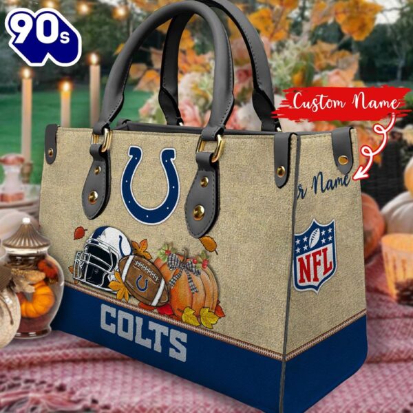 NFL Indianapolis Colts Autumn Women Leather Hand Bag 2208DS005