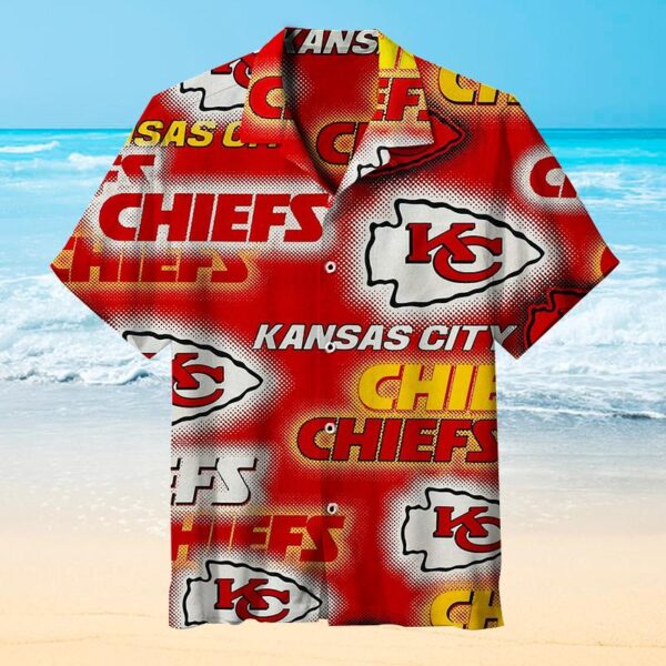 NFL Kansas City Chiefs Short Sleeve Hawaiian Shirt