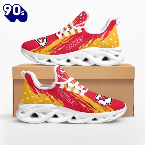NFL Kansas City Chiefs Stars and Stripes M Soul Shoes