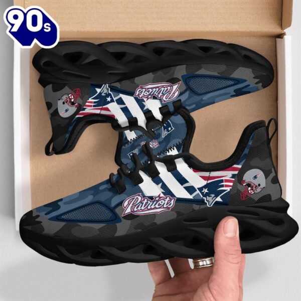NFL New England Patriots Military Camouflage M Soul Shoes