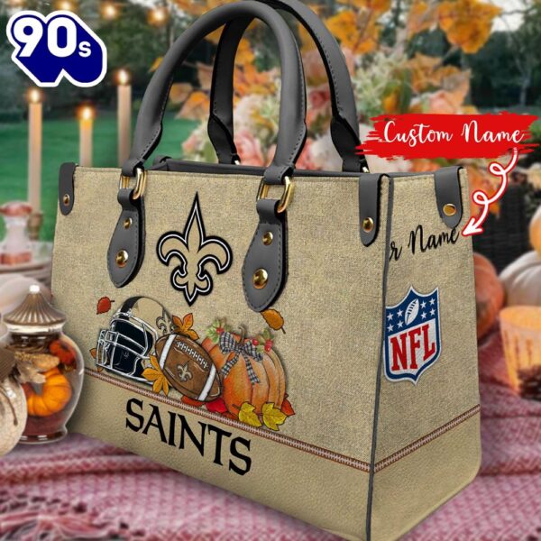 NFL New Orleans Saints Autumn Women Leather Hand Bag 2208DS005