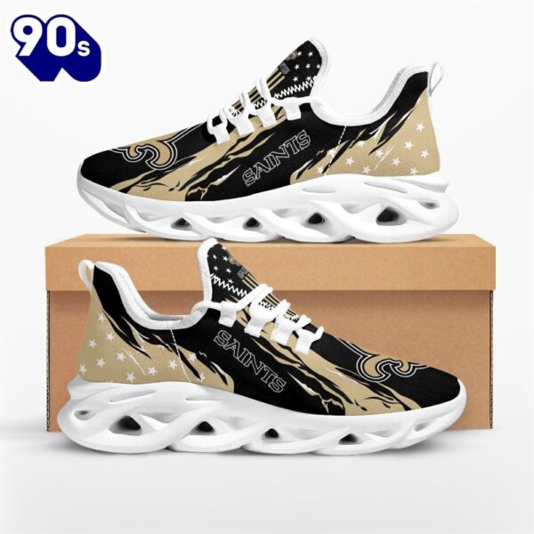 NFL New Orleans Saints Stars and Stripes M Soul Shoes
