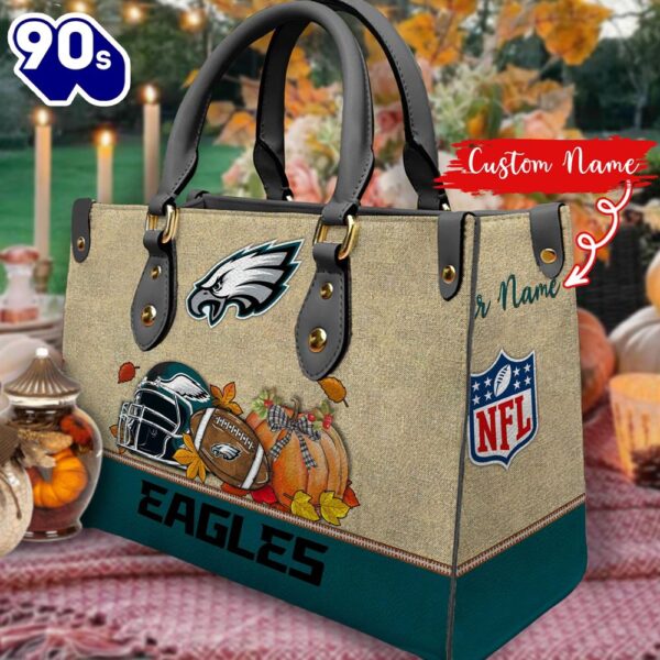 NFL Philadelphia Eagles Autumn Women Leather Hand Bag 2208DS005