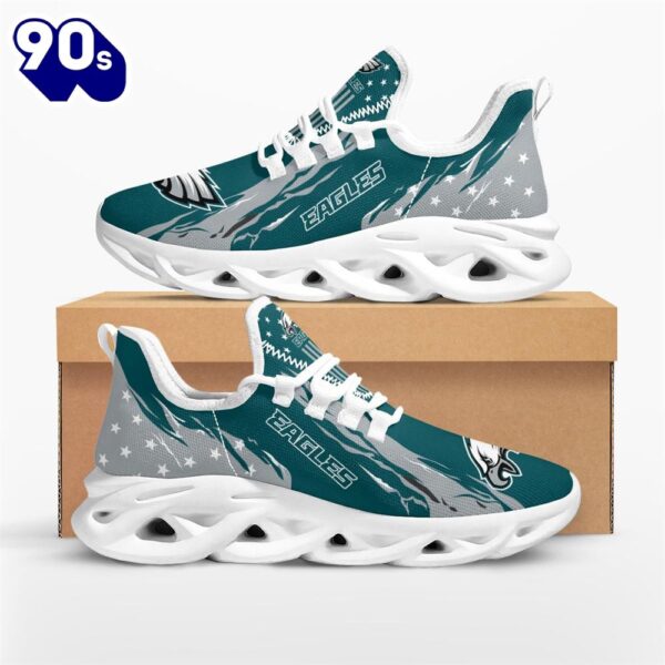 NFL Philadelphia Eagles Stars and Stripes M Soul Shoes