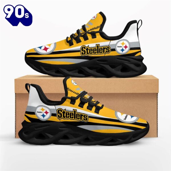NFL Pittsburgh Steelers Max Soul Running Shoes