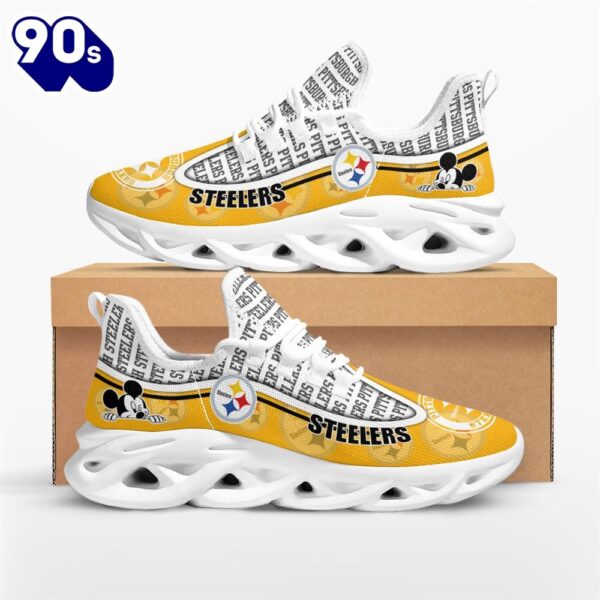NFL Pittsburgh Steelers Mickey Mouse Max Soul Shoes