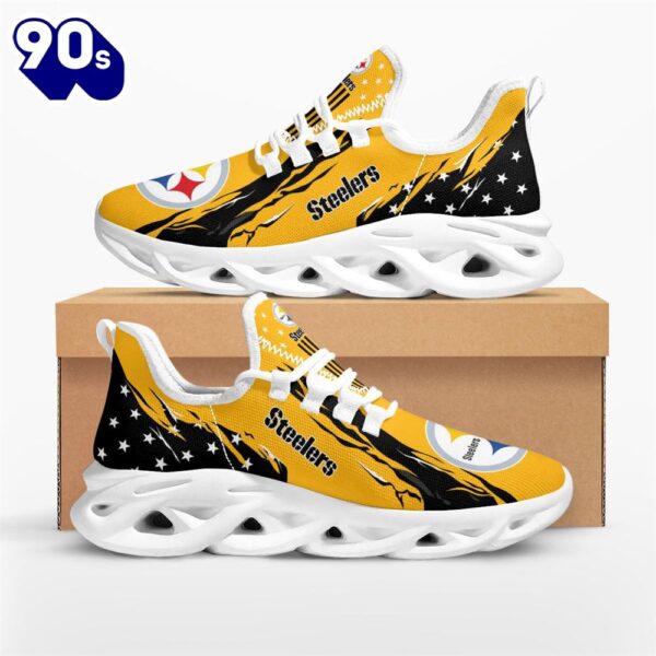 NFL Pittsburgh Steelers Stars and Stripes M Soul Shoes