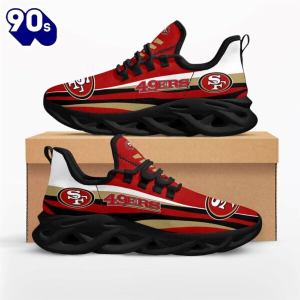 NFL San Francisco 49ers Max Soul Running Shoes