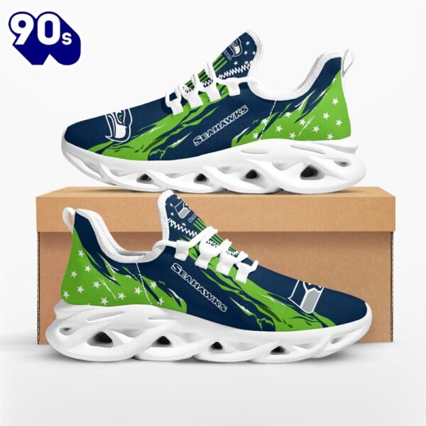 NFL Seattle Seahawks Stars and Stripes M Soul Shoes