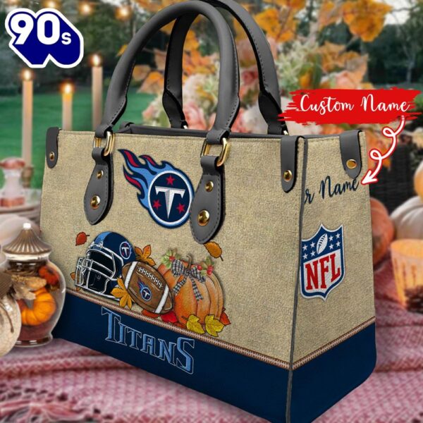 NFL Tennessee Titans Autumn Women Leather Hand Bag 2208DS005