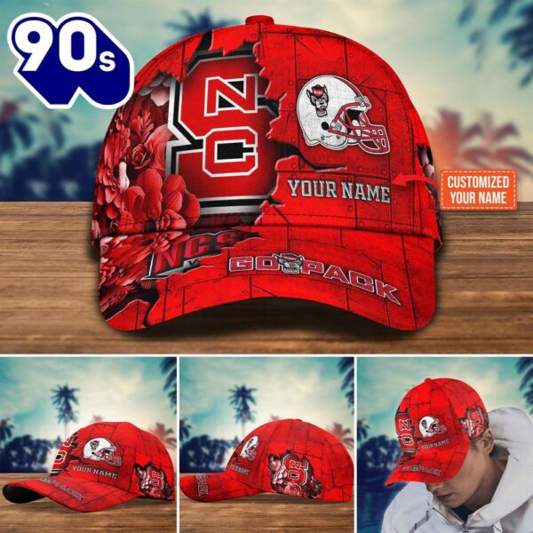 Nc State Wolfpack Custom New Arrivals Trending Cap  NCAA Cap