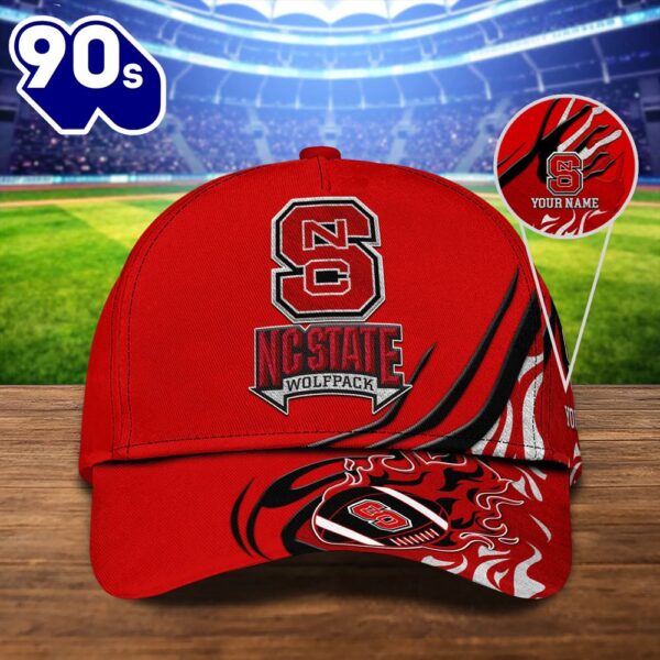 Nc State Wolfpack Sport Cap Personalized Your Name NCAA Cap