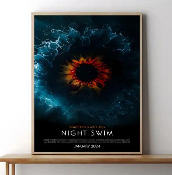 Night Swim 2024 Poster Wall…