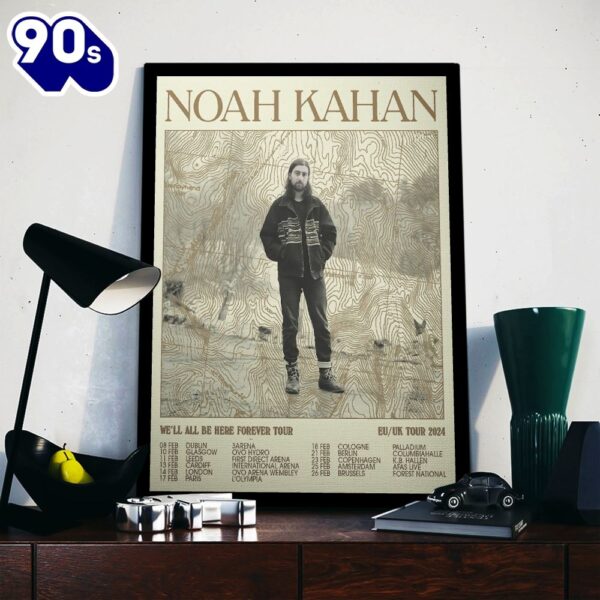 Noah Kahan EU – UK Tour 2024 Poster