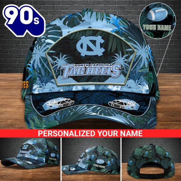 North Carolina Tar Heels Football Team Cap Personalized Your Name NCAA Cap